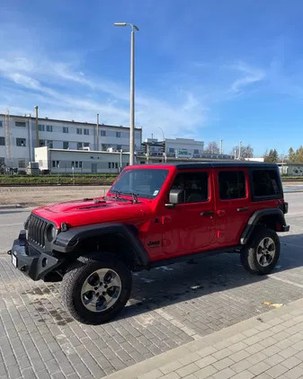 samochody osobowe Jeep Wrangler cena 150000 przebieg: 87000, rok produkcji 2019 z Mogielnica